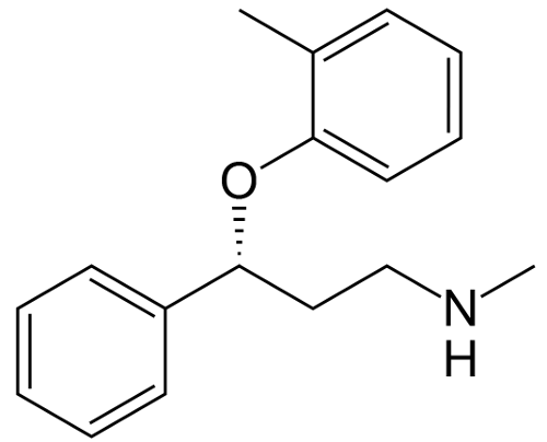 generic name atomoxetine