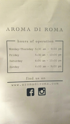 Cafe «Aroma Di Roma», reviews and photos, 4708 E 2nd St, Long Beach, CA 90803, USA