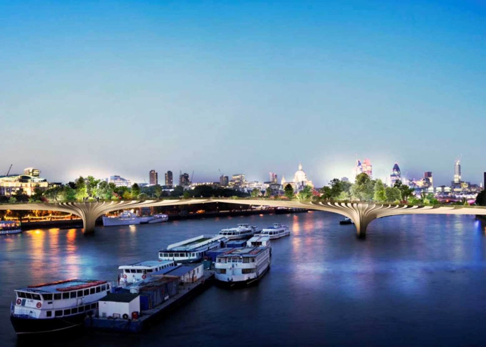 Garden Bridge for London by Thomas Heatherwick