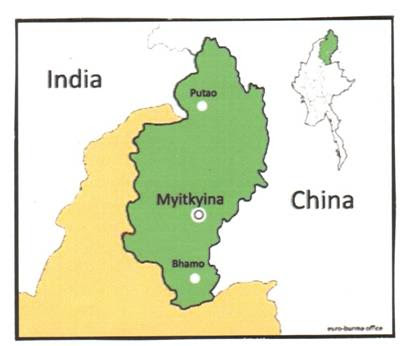 Kachin State (Source-EBO Analysis Paper No.2/2010). Kachin State (Source-EBO Analysis Paper No.2/2010).