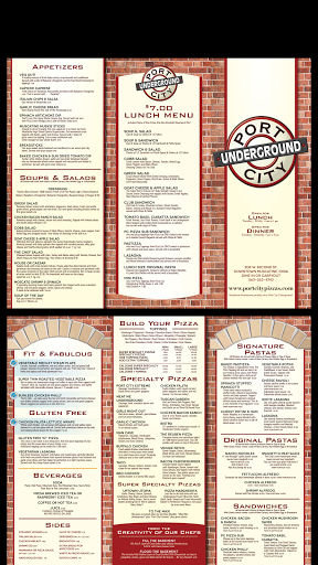 Italian Restaurant «Port City Underground», reviews and photos, 208 W 2nd St, Muscatine, IA 52761, USA