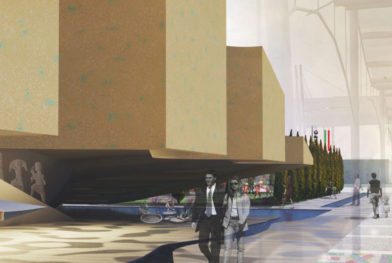 Iranian pavilion Expo 2015 by Njp