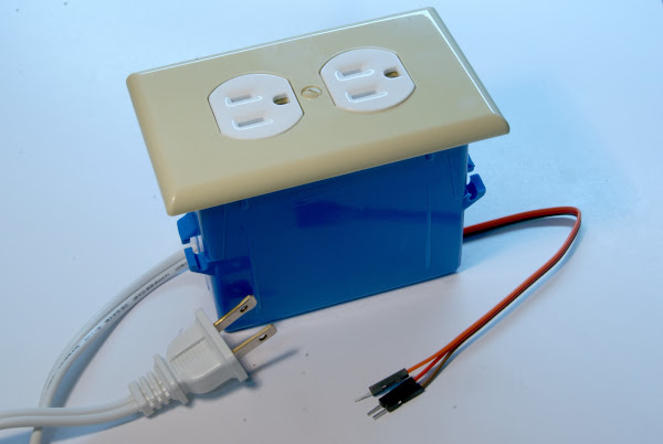 Assembled outlet