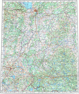 Уменьшенное изображение Карта 500k--o35-4--(1988)