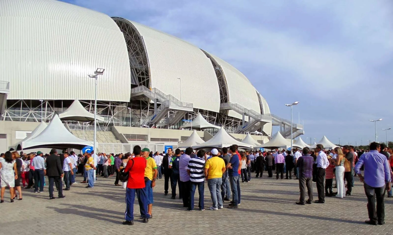 officially opened Arena das Dunas by Populous