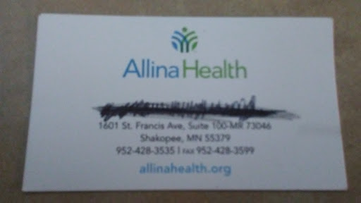 Medical Center «Allina Health Shakopee Clinic», reviews and photos