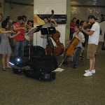 On our way back to the pad, we transitioned through the 42nd St/Times Sq subway station and watched this awesome quintet play a few songs. On our way back to the pad, we transitioned through the 42nd St/Times Sq subway station and watched this awesome quintet play a few songs.
