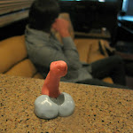 So I made a penis out of the silly putty Miranda gave us.  “What will the ran fans think if I put this on the website?”  Well, fuck it...just because more people see this site doesn't mean I have to start censoring the funny lewd pictures, does it?  We're all grown-ups here...mostly.