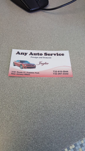 Auto Repair Shop «Any Auto Services», reviews and photos, 3161 NJ-27, Franklin Park, NJ 08823, USA