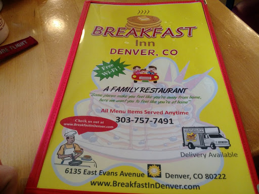 American Restaurant «Breakfast Inn», reviews and photos, 6135 E Evans Ave, Denver, CO 80222, USA