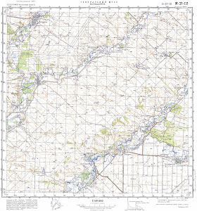 Уменьшенное изображение Карта 100k--m37-131