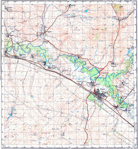 Уменьшенное изображение Карта 100k--m40-005