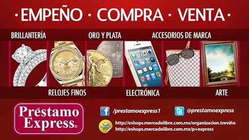 Prestamo Express Tréboles, 100, Av. Tréboles, Tréboles, 66626 Cd Apodaca, N.L., México, Comprador de joyas | NL