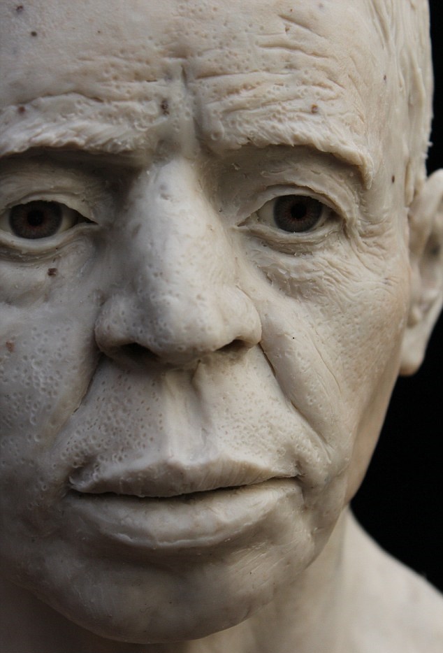 Face of 9,500 year old Neolithic man from Jericho reconstructed Face of 9,500 year old Neolithic man from Jericho reconstructed