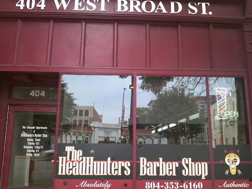 Barber Shop «Headhunters Barber Shop», reviews and photos, 404 W Broad St, Richmond, VA 23220, USA