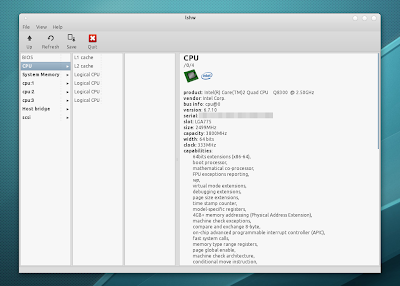 lshw-gtk Ubuntu screenshot