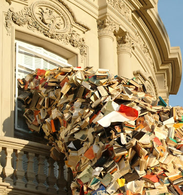 Streaming Books Installations by Alycia Martin Seen On www.coolpicturegallery.us Streaming Books Installations by Alycia Martin Seen On www.coolpicturegallery.us