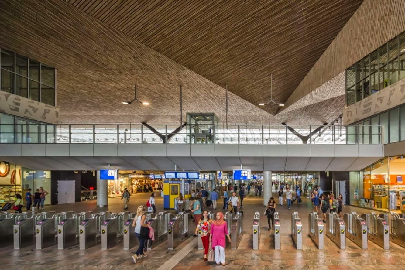 Rotterdam Central Station by Mvsa Architects