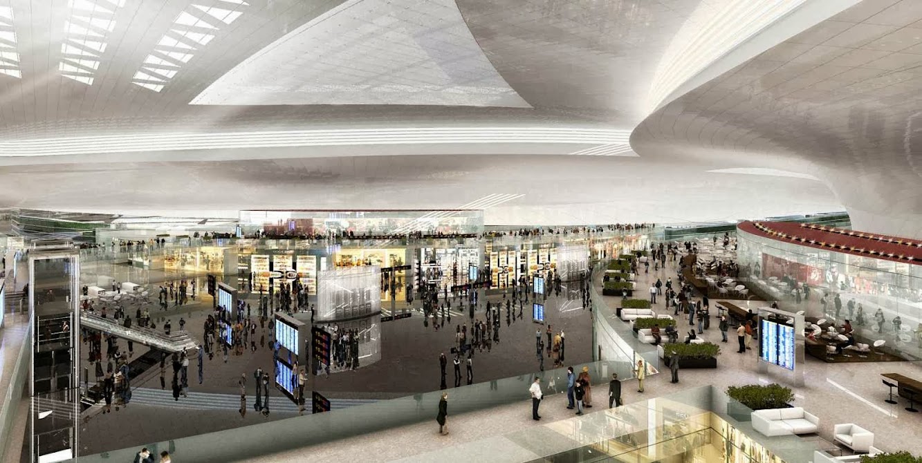 Qingdao New Airport by Ricardo Bofill Taller de