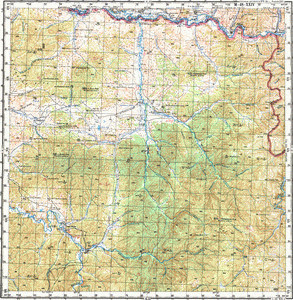 Уменьшенное изображение Карта 200k--m48-24