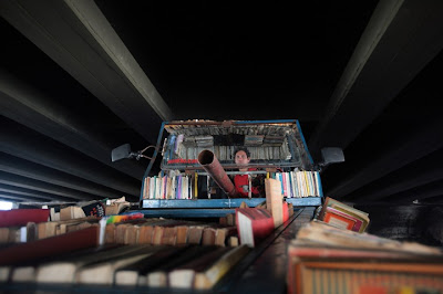 Moving Tank Library That Gives Out Books Seen On www.coolpicturegallery.us Moving Tank Library That Gives Out Books Seen On www.coolpicturegallery.us