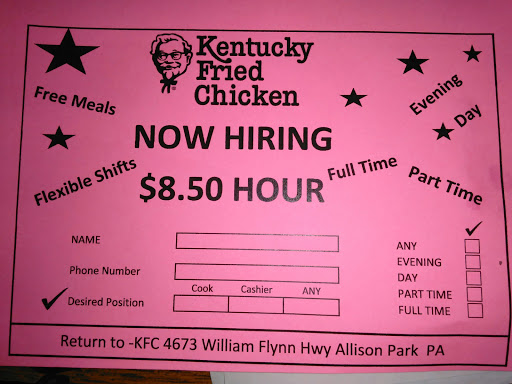 Fast Food Restaurant «KFC», reviews and photos, 4673 William Flinn Hwy, Allison Park, PA 15101, USA