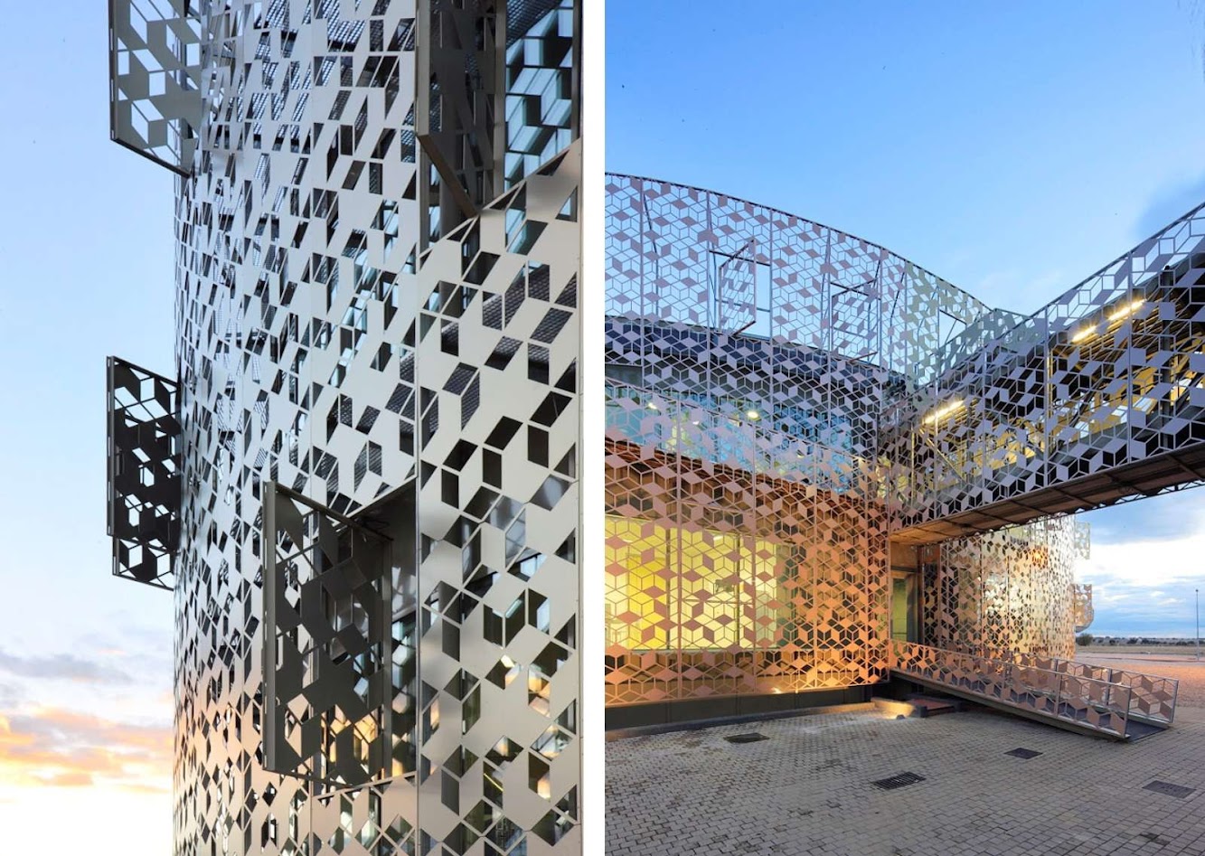 Satellite control center by Herreros Arquitectos