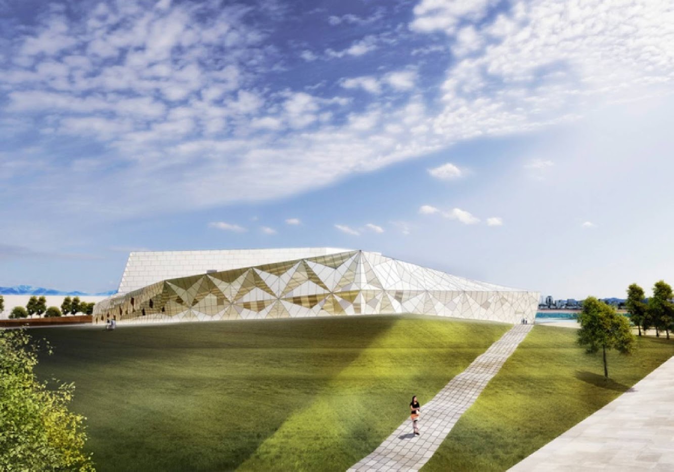 Datong, Sciansi, Cina: Datong Library by Preston Scott Cohen