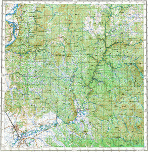 Уменьшенное изображение Карта 200k--m52-23