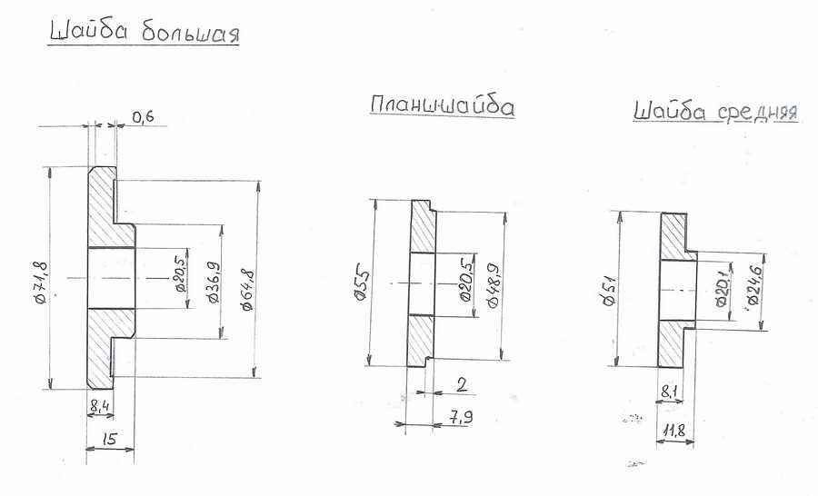Съемник ступичных подшипников чертежи Съемник ступичных подшипников чертежи