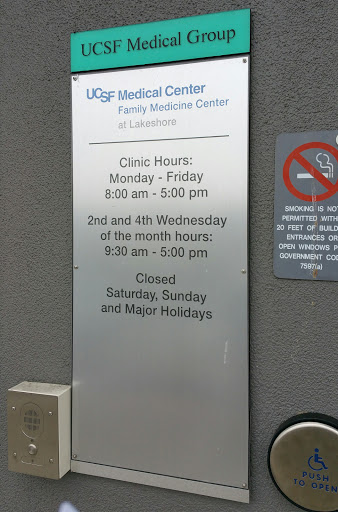 Medical Clinic «UCSF Family Medicine at Lakeshore», reviews and photos