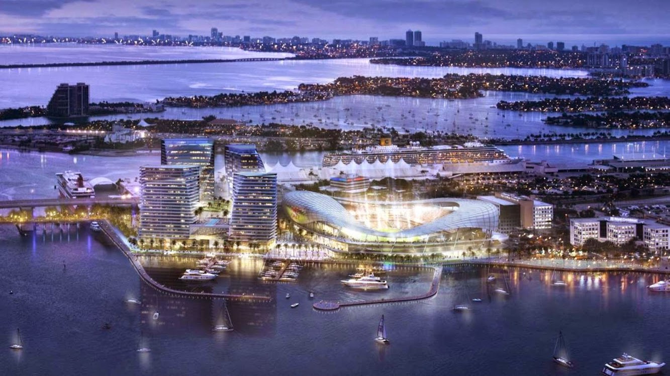Stadium: STADIUM PORT MIAMI by ARQUITECTONICA SPONSORED by DAVID BECKHAM