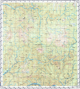 Уменьшенное изображение Карта 100k--n45-082