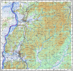 Уменьшенное изображение Карта 200k--l53-09