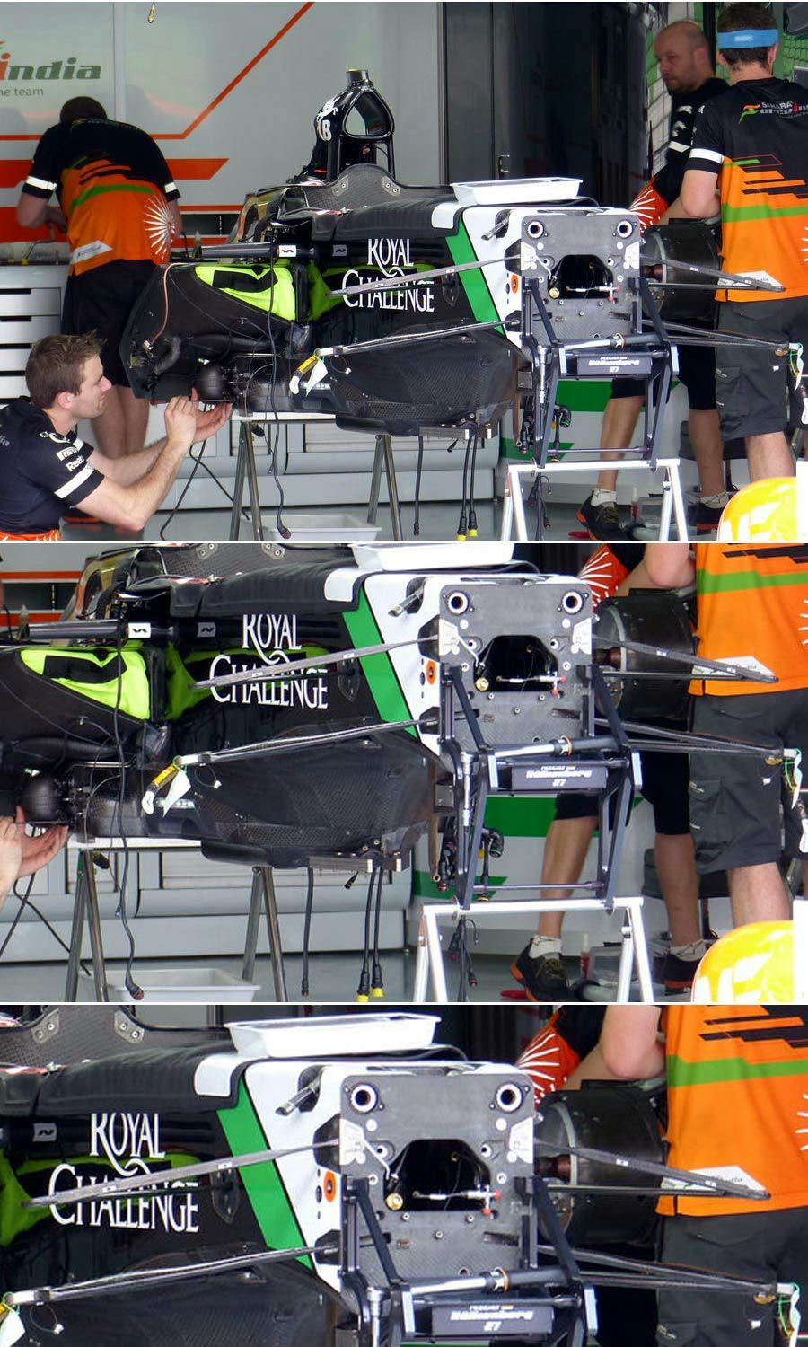 шоковое лицо Force India на Гран-при Малайзии 2014