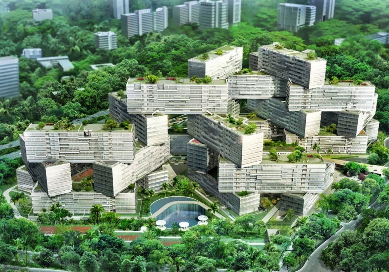 The Interlace by Oma