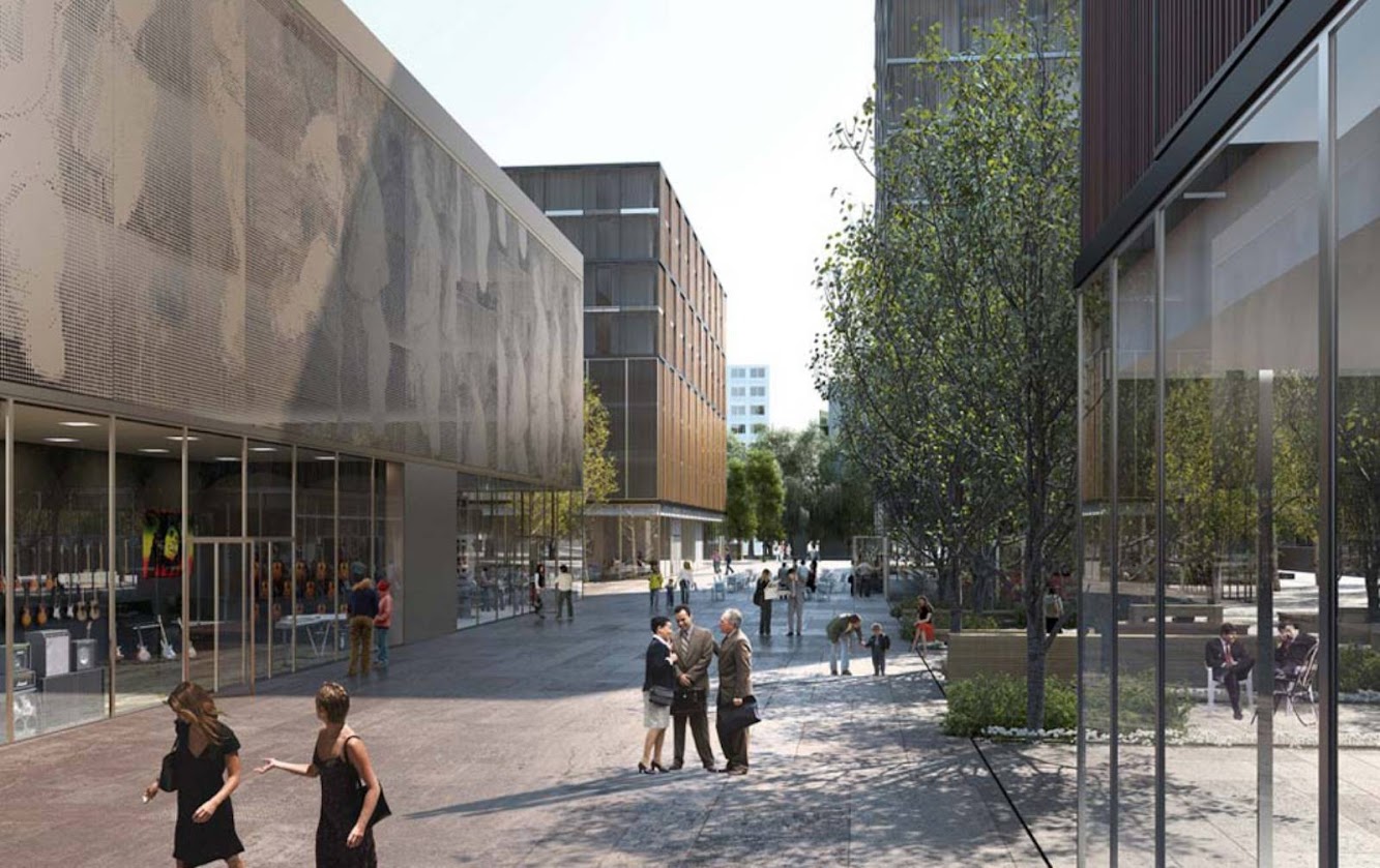 Urban regeneration by Lan Architecture