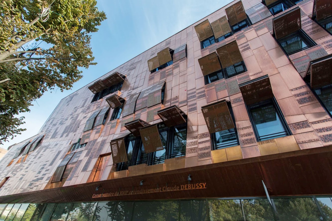 New conservatory Claude Debussy by Basalt Architecture