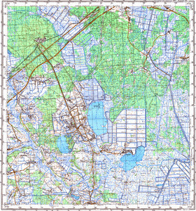 Уменьшенное изображение Карта 100k--n35-123--(1986)