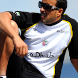 Al Thani Qamzi of UAE of the Team Abu Dhabi at UIM F1 H2O Grand Prix of Ukraine.