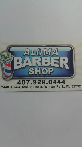 Barber Shop «Aloma Barber Shop», reviews and photos, 7448 Aloma Ave, Winter Park, FL 32792, USA