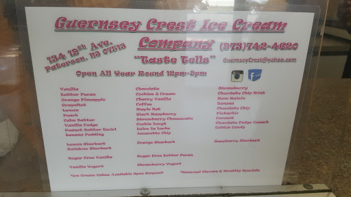 Ice Cream Shop «Guernsey Crest Ice Cream Co», reviews and photos, 134 19th Ave, Paterson, NJ 07513, USA