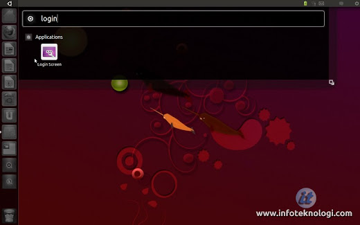Login Screen Setting di Ubuntu