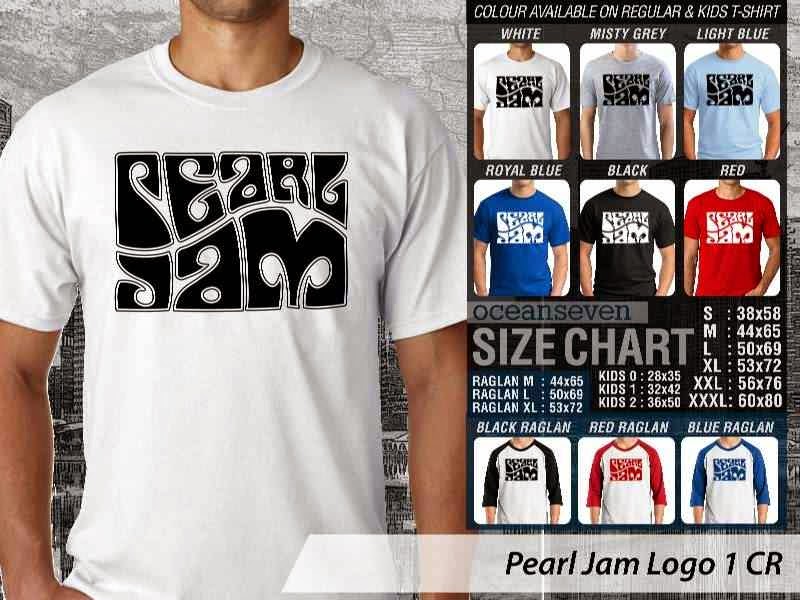KAOS Pearl Jam 71 Rock Band Legends distro ocean seven