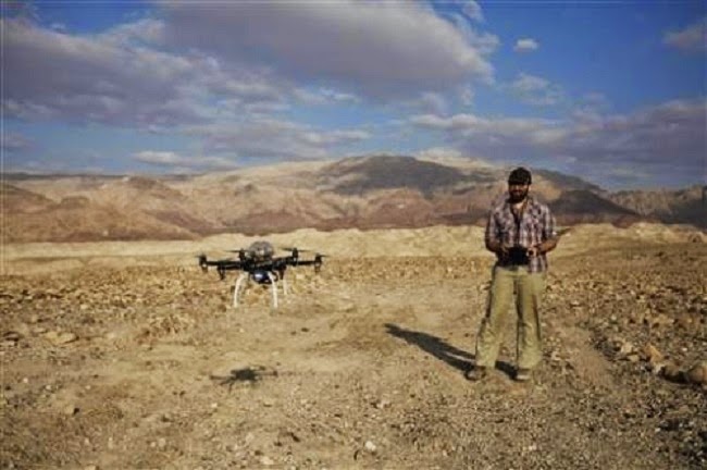 Drone offers glimpse of looting at Jordanian site Drone offers glimpse of looting at Jordanian site
