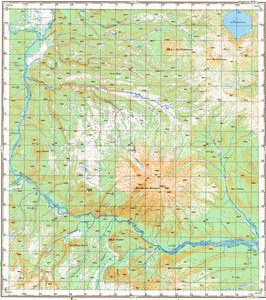 Уменьшенное изображение Карта 100k--n57-079