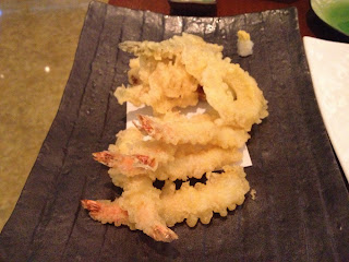 Tasty tempura at Kazu pre Bocelli