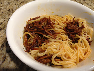 Pulled Pork Lo Mein