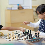 Our after school enrichment programs are a convenient way for working parents to offer additional experience to their children, without needing to drive them all over town. Here, students are playing Chess as part of our after-school chess club.