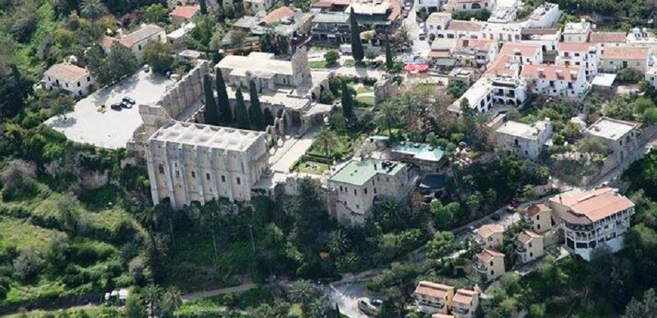 Gothic Abbey in Northern Cyprus falling apart Gothic Abbey in Northern Cyprus falling apart